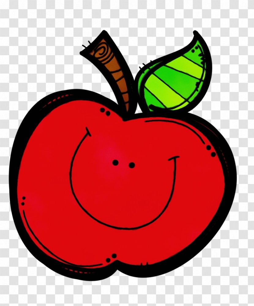 Apple Leaf - Book - Sticker Happy Transparent PNG