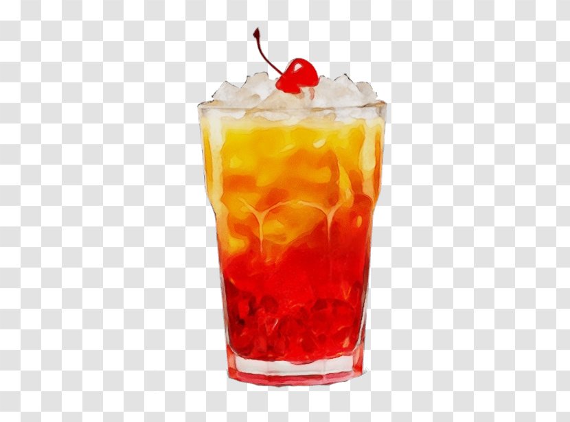 Drink Highball Glass Cocktail Garnish Rum Swizzle Zombie - Nonalcoholic Beverage Alcoholic Transparent PNG