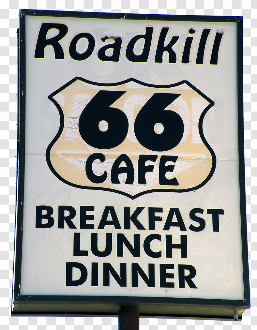 The Roadkill Cafe/O.K. Saloon - Advertising - Route 66 Badge Transparent PNG