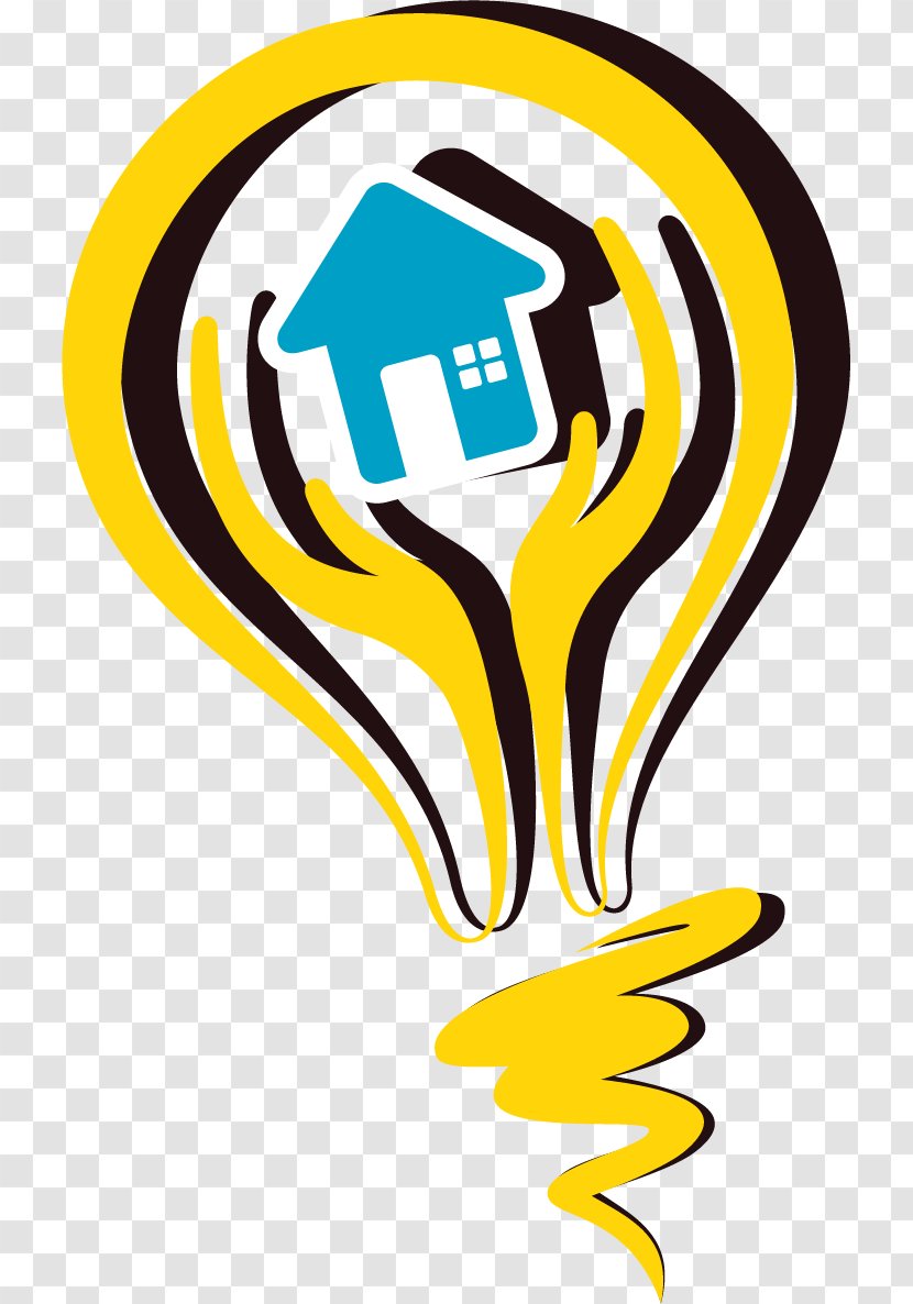 Incandescent Light Bulb Clip Art - Lamp - Vector Painted In The House Transparent PNG