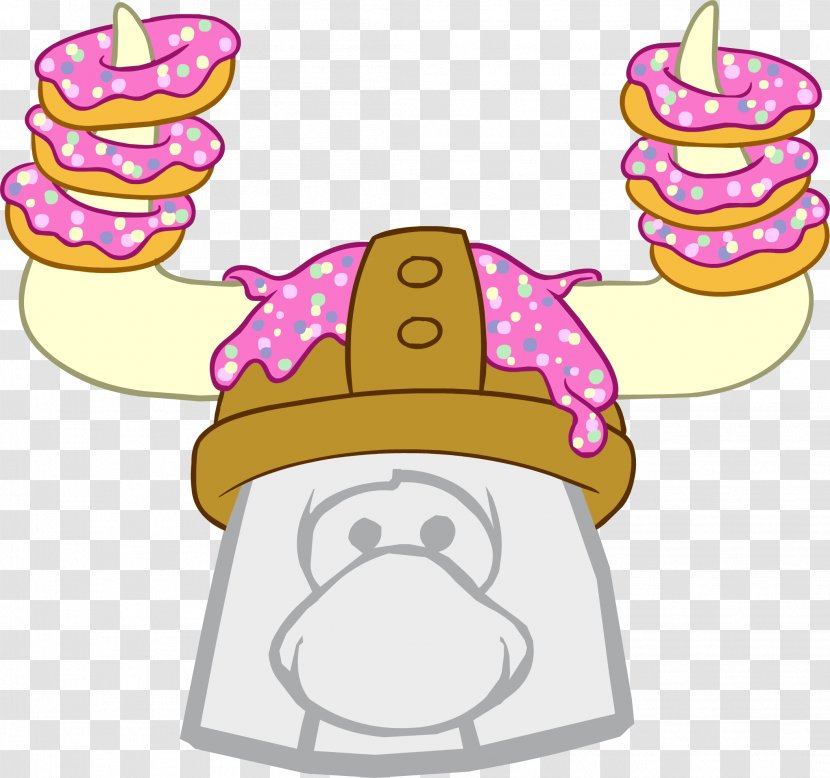 Club Penguin Island Clip Art - Artwork - Donut Transparent PNG