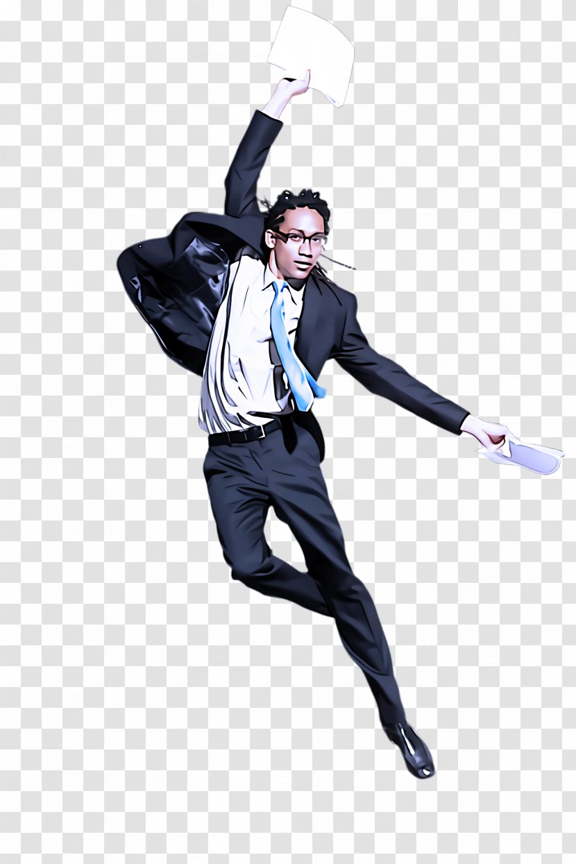 Jumping Standing Dance Hip-hop Suit - Uniform Modern Transparent PNG
