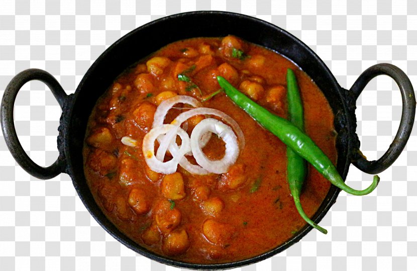 Chana Masala Chole Bhature Punjabi Cuisine Bhatoora Indian - Curry - Chapathi Transparent PNG