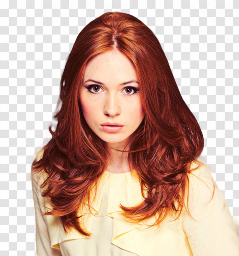 Karen Gillan Amy Pond Doctor Who Companion Niklaus Mikaelson - Wig - Image Transparent PNG