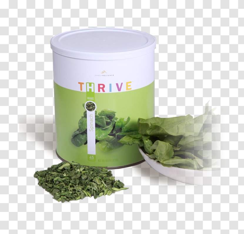 Camping Food Herb Spinach Freeze-drying - Vegetable Transparent PNG
