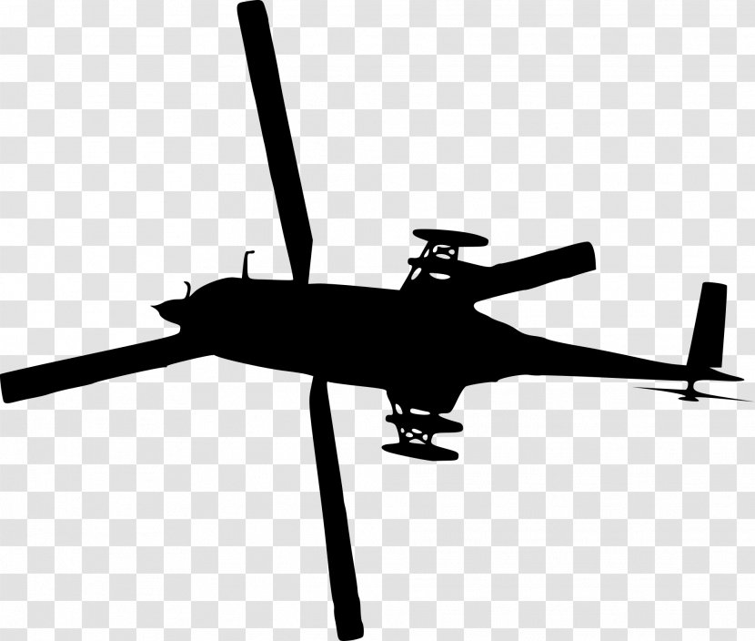 Helicopter Rotor Rotorcraft Aircraft - Great Wall Silhouette Transparent PNG