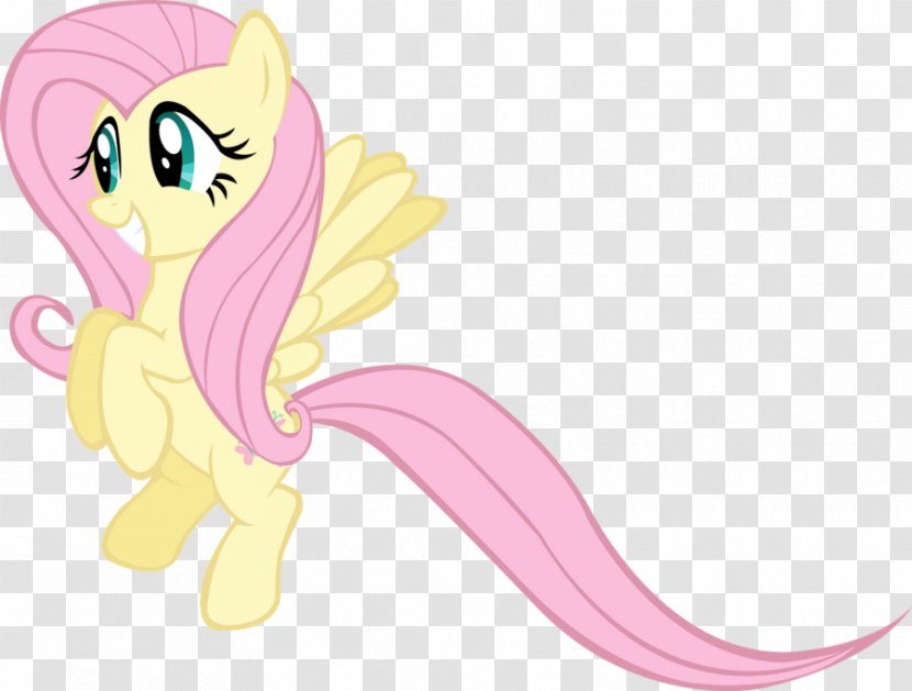 My Little Pony Fluttershy Rainbow Dash Pinkie Pie - Cartoon - Happyhappy Vector Transparent PNG