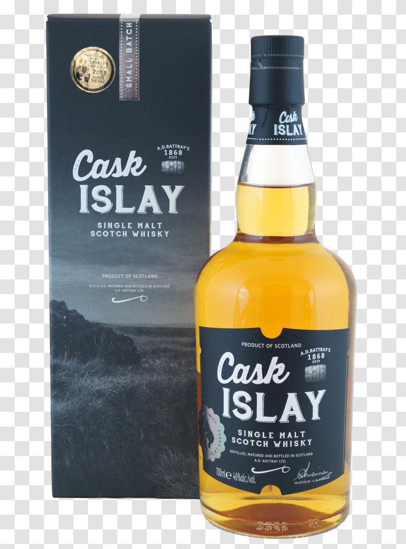 Single Malt Whisky Islay Whiskey Scotch - Liqueur - Cask Transparent PNG