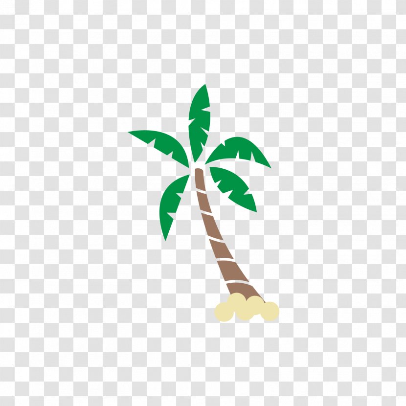 Coconut Euclidean Vector - Grass - Tree Transparent PNG