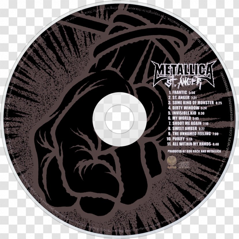 St. Anger Metallica Album Garage Inc. Frantic - Silhouette Transparent PNG