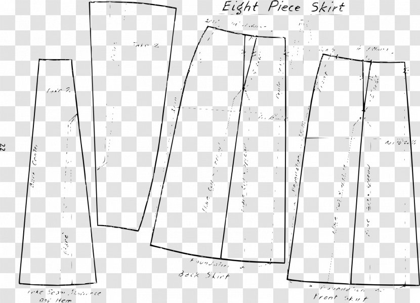 Paper Line Art Sketch - Material - Black And White Transparent PNG