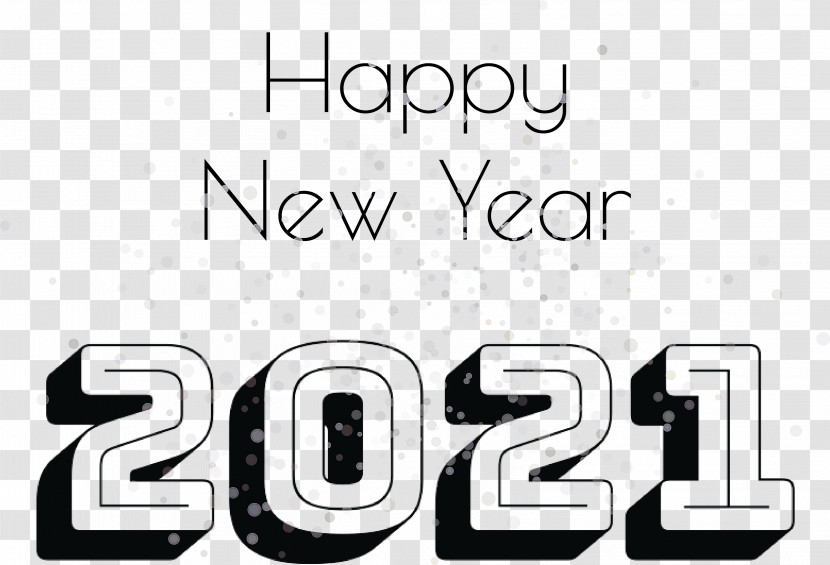 2021 Happy New Year 2021 New Year Transparent PNG