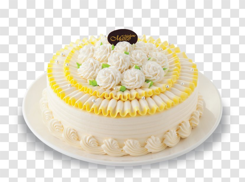 Cream Pie Sugar Cake Decorating Buttercream - ิbakery Transparent PNG