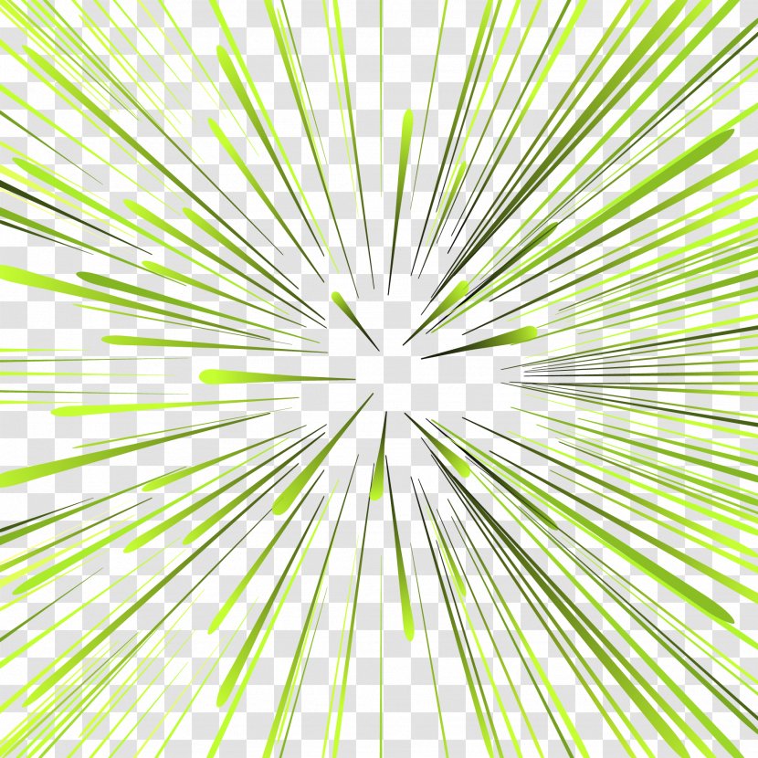 Line Icon - Symmetry - Grass Green Emission Technology Visual Vector Transparent PNG