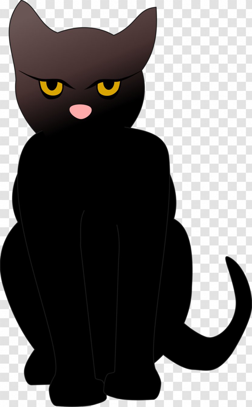 Egyptian Mau Sphynx Cat Abyssinian Black Clip Art - Cliparts Transparent Transparent PNG