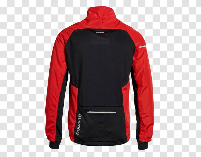 Jacket T-shirt Hoodie - Red Transparent PNG