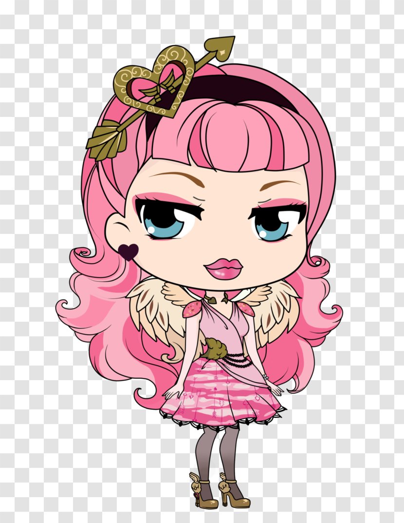 Ever After High DeviantArt Drawing YouTube - Silhouette - Cupid Transparent PNG