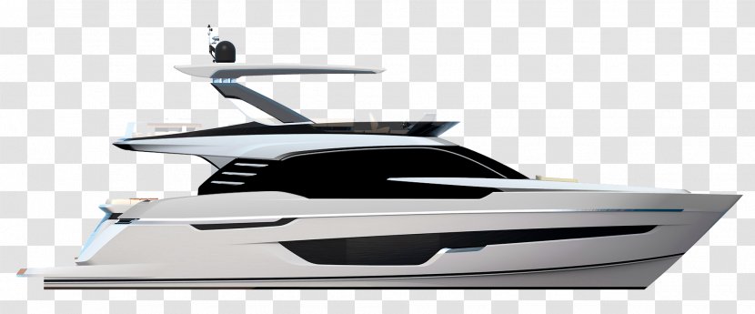 Luxury Yacht Fairline Yachts Ltd Motor Boats Flying Bridge Transparent PNG