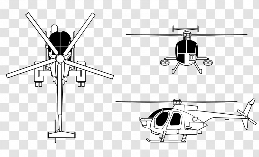 McDonnell Douglas MD 500 Defender Hughes OH-6 Cayuse Helicopters Explorer AW101 - Md - Helicopter Transparent PNG