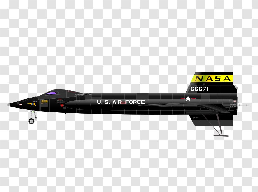 North American X-15 Rocket-powered Aircraft Supersonic Clip Art - Rocketpowered Transparent PNG