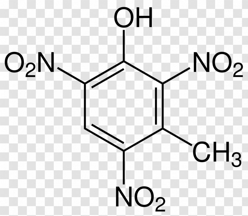 Picric Acid Chemical Substance Phenols Chemistry - Monochrome - Parallel Transparent PNG