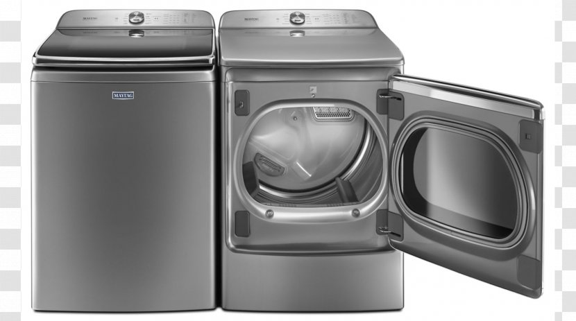 Washing Machines Maytag Clothes Dryer Laundry Vapor Steam Cleaner - Household Appliances Transparent PNG