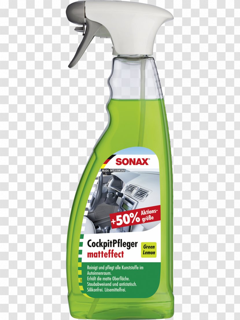 Car Plastic Sonax Szyby Aerosol Spray - Apple - Effect Transparent PNG