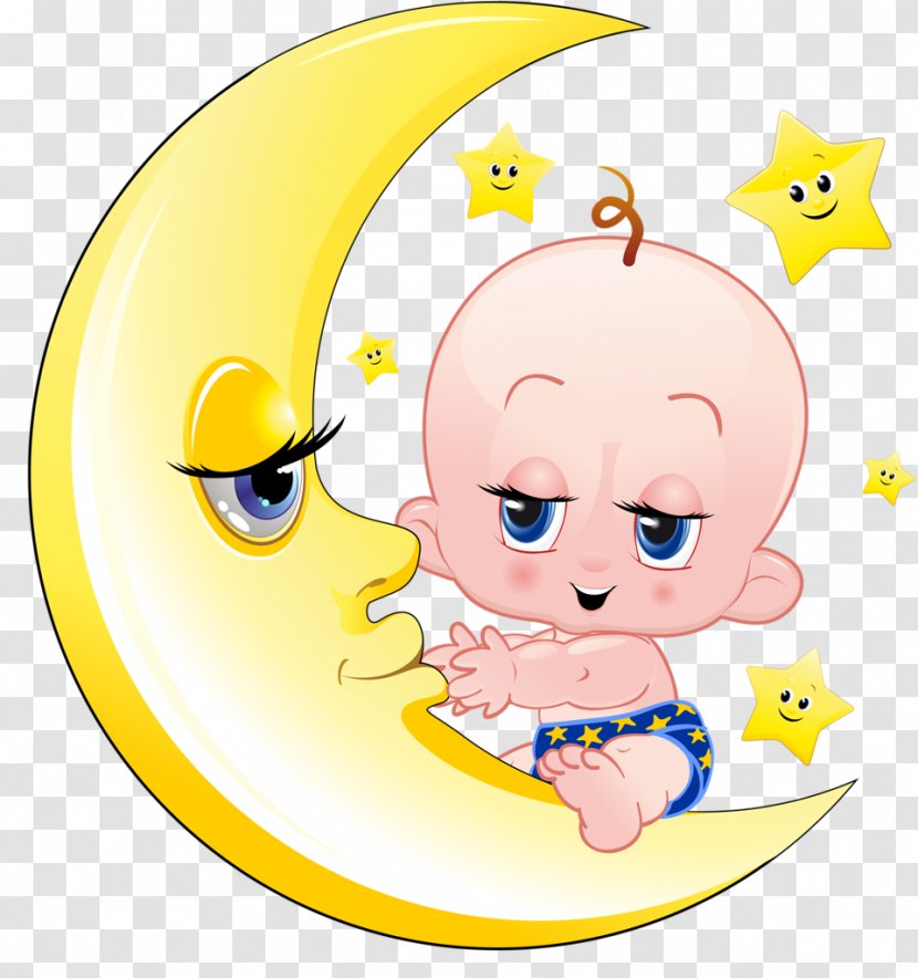 Infant Child Moon - Fictional Character Transparent PNG