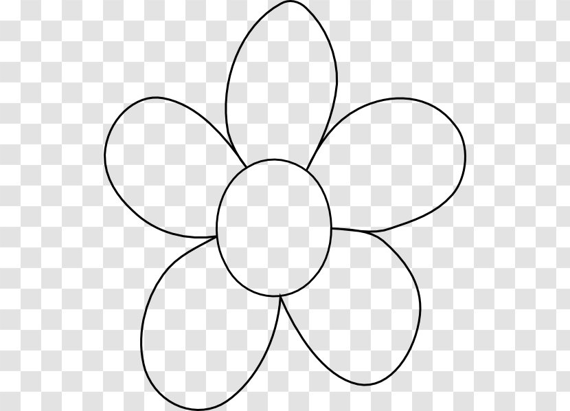 Circle Mulgi Symmetry Dance Pattern - Black And White - Bachelor Button Flower Transparent PNG