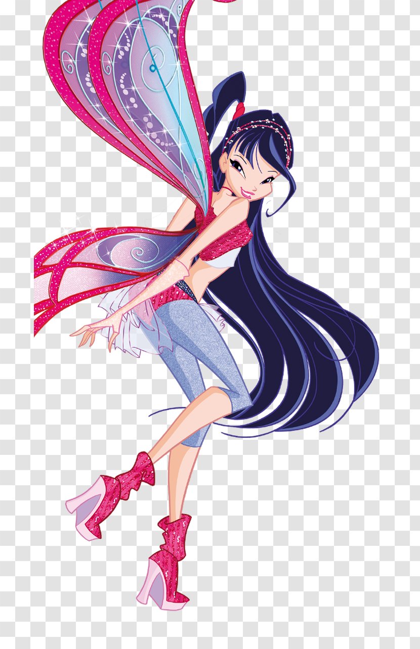 Musa Roxy Winx Club: Believix In You - Watercolor - Diary Dark Transparent PNG
