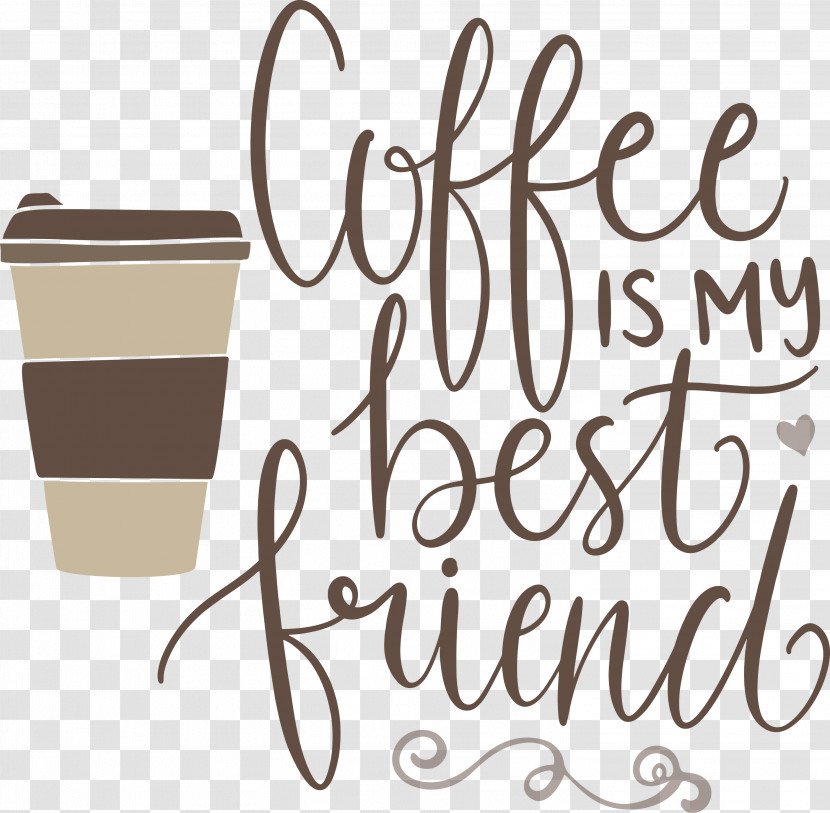 Coffee Best Friend Transparent PNG