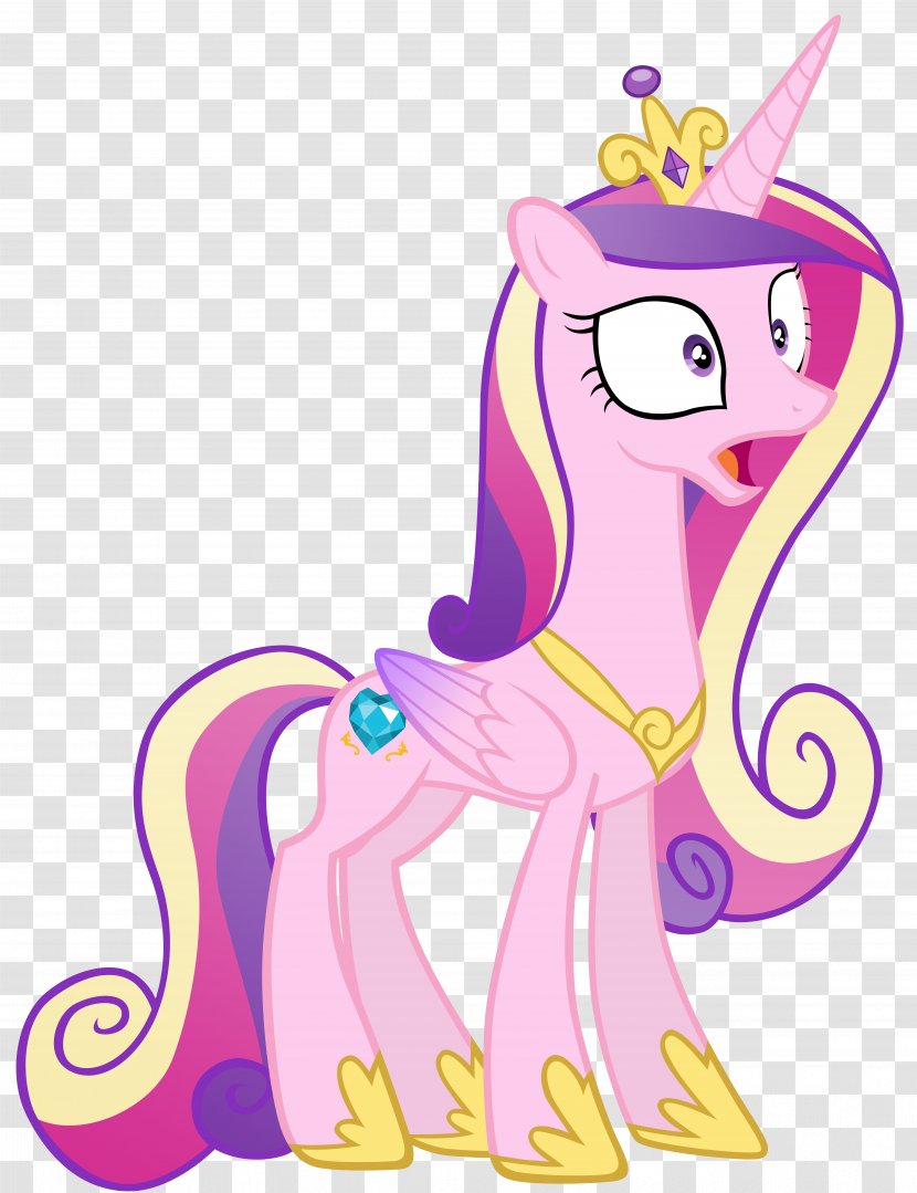 Pony Princess Cadance Rarity Winged Unicorn - Heart - Princes Transparent PNG