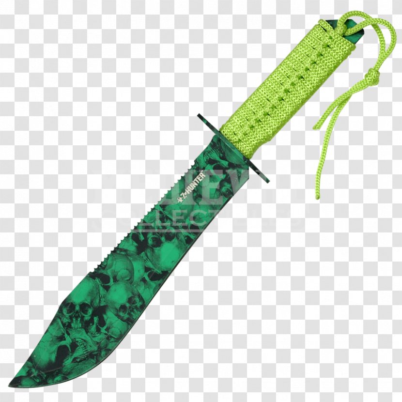Bowie Knife Blade Hunting & Survival Knives - Flower Transparent PNG