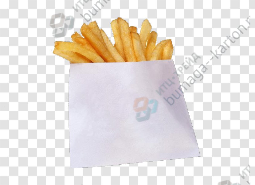 French Fries Hamburger Fast Food Paper Packet - Frying - Bag Transparent PNG