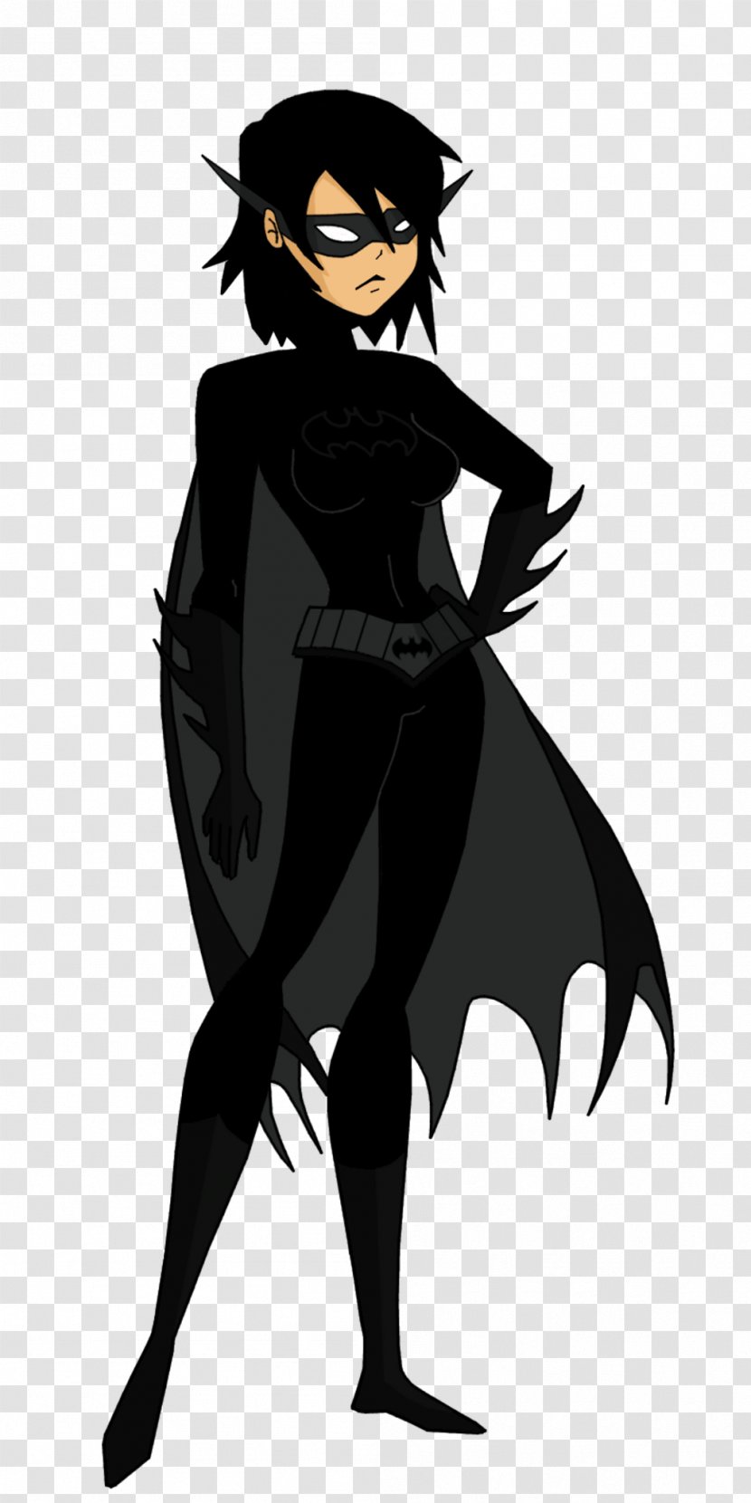 Cassandra Cain Batman Batgirl Damian Wayne Drawing - Watercolor - Bat Transparent PNG