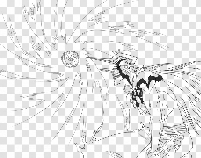 Ichigo Kurosaki Grimmjow Jaegerjaquez Coloring Book Rukia Kuchiki Drawing - Flower Transparent PNG