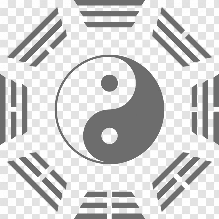 I Ching Yin And Yang Bagua - Meaning Transparent PNG