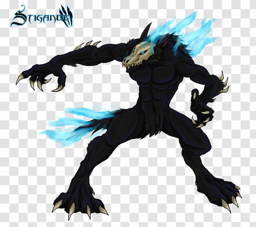 Artist DeviantArt Art Museum - Werewolf - Rusa Full Form Transparent PNG