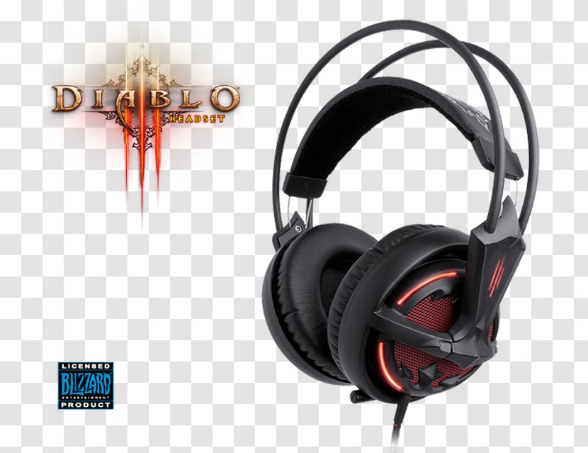 Diablo III: Reaper Of Souls Headphones SteelSeries Video Game Headset - Series Transparent PNG