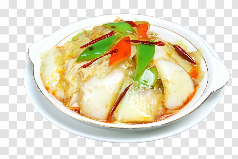 Chinese Cuisine Sweet And Sour Cantonese Seafood Soup Napa Cabbage Vinegar - Ingredient Transparent PNG