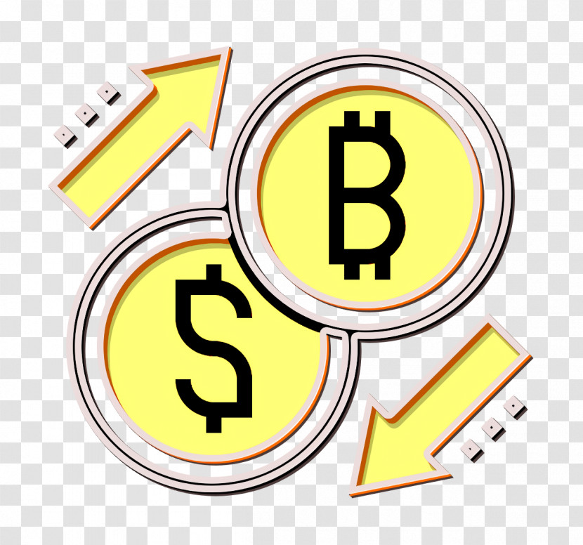 Exchange Icon Blockchain Icon Business And Finance Icon Transparent PNG