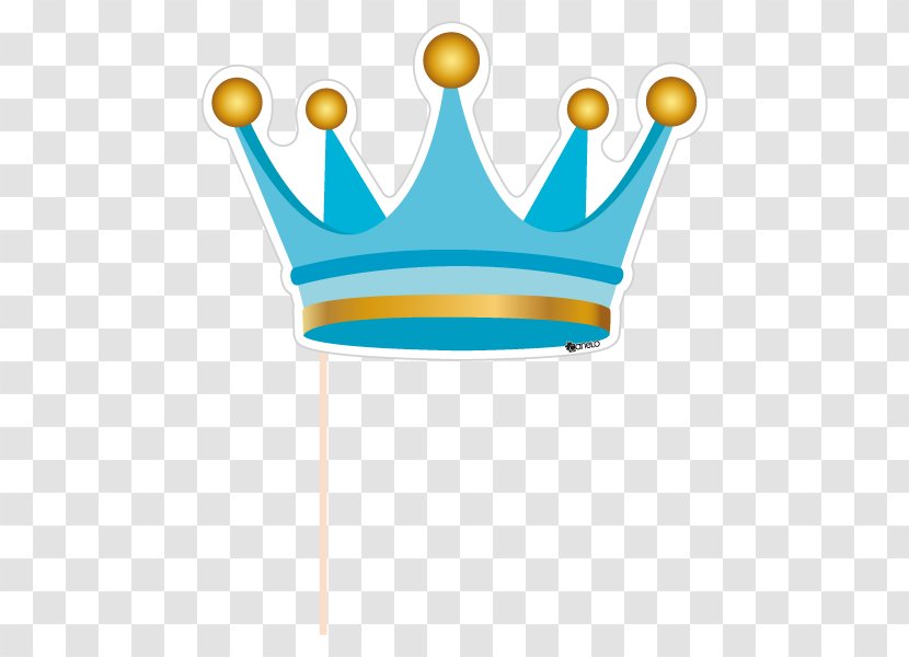 Crown Party Photo Booth Theatrical Property Blue - Prince - PHOTO BOOTH Transparent PNG