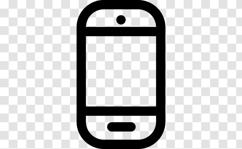 Smartphone Handheld Devices IPhone - Ipad Clipart Outline Transparent PNG