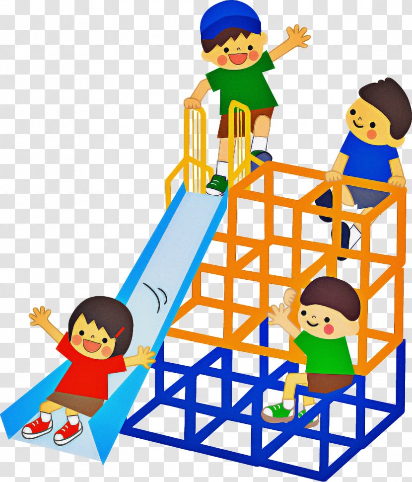 School Building Cartoon - Outdoor Play Equipment Ladder Transparent PNG