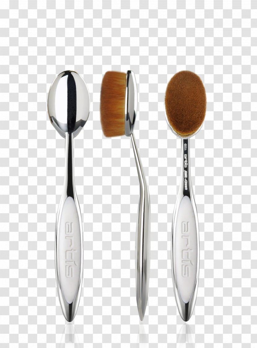 Artis Elite Mirror Oval 7 Brush 10 6 Make-Up Brushes 8 - Makeup - Cutlery Transparent PNG
