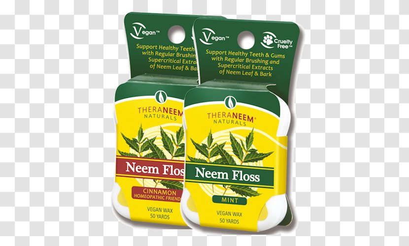 Dental Floss Organix South Neem Leaf Mouthwash Tree - Cinnamon Bark Transparent PNG
