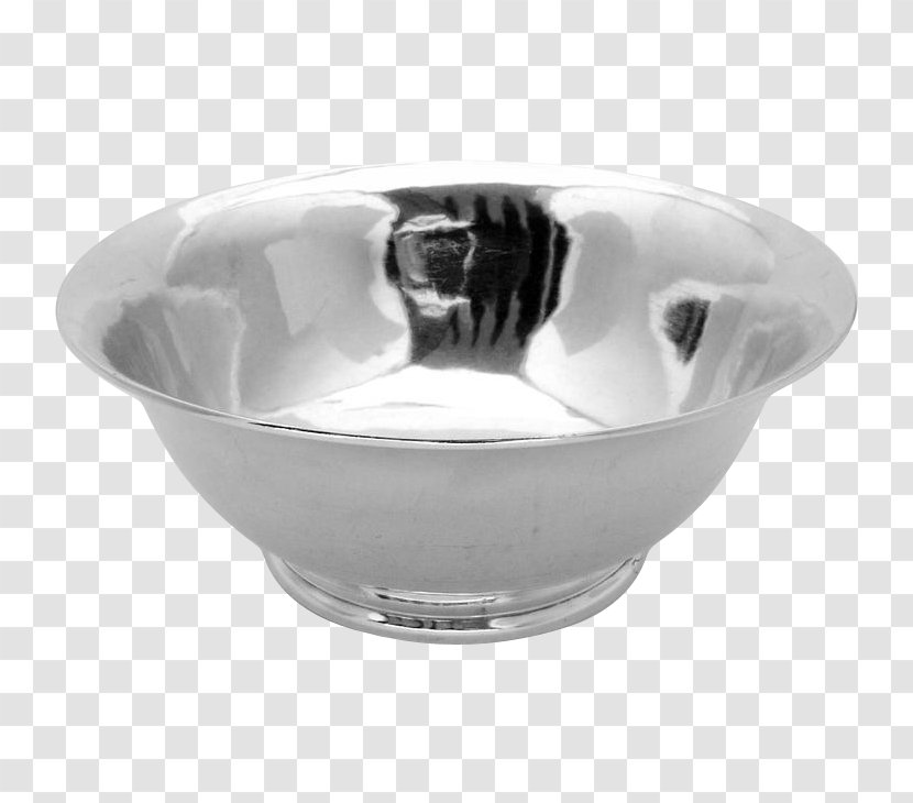 Silver Bowl - Glass Transparent PNG