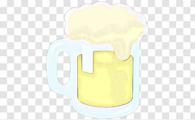 Yellow Mug Clip Art Cloud Drinkware Transparent PNG