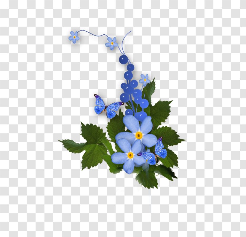 National Grandparents Day GIF Clip Art - Flower - Borage Flowers Transparent PNG