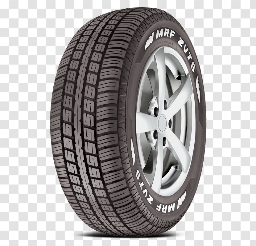 Car MRF Tubeless Tire Tread - Synthetic Rubber - TRACTOR TYRE Transparent PNG
